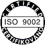 čerpadlo splňuje normu ISO 9002